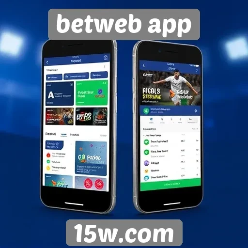 Experiência do usuário no betweb app em dispositivos móveis